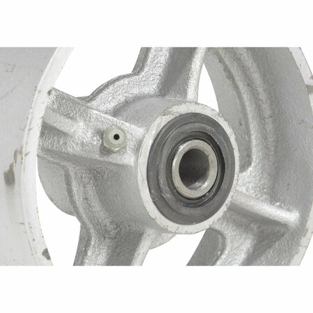 Vestil Semi Steel Wheel 5x2 Silver WHL-MA-5X2